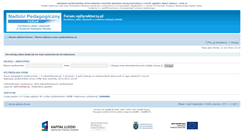 Desktop Screenshot of forum.npdyrektorzy.pl